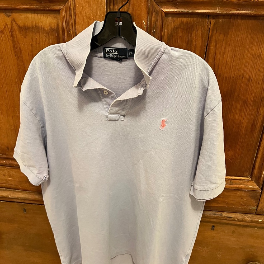 Polo by Ralph Lauren Men's Soft light blue Polo Shirt